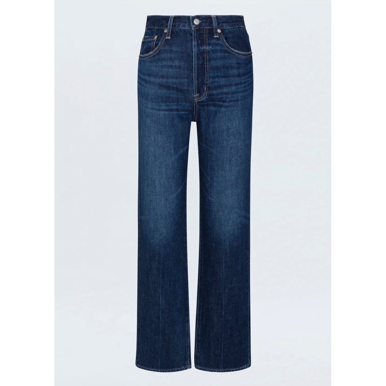 Pistola Petite Cassie Super High Rise Straight Jean 26p Cultivate Dark Wash